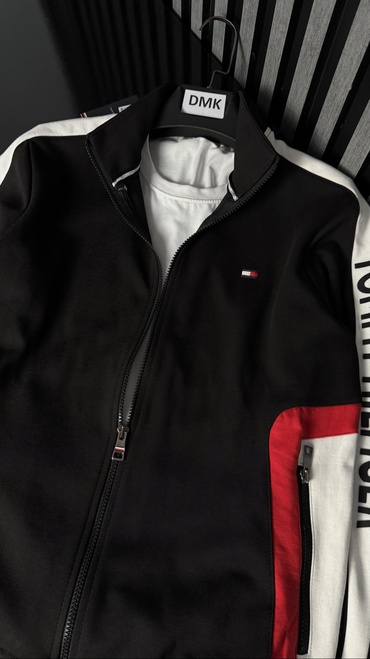 Tommy siyah hırka 1348