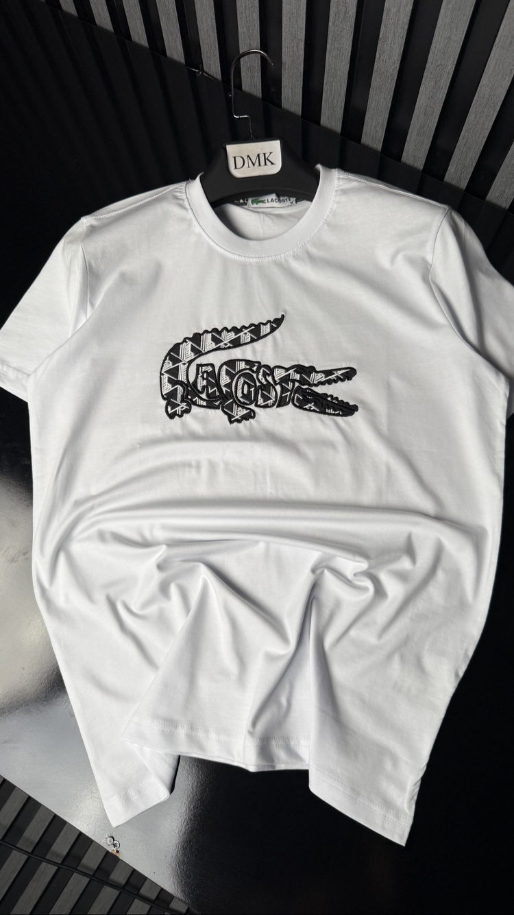 Lacoste t-shırt beyaz