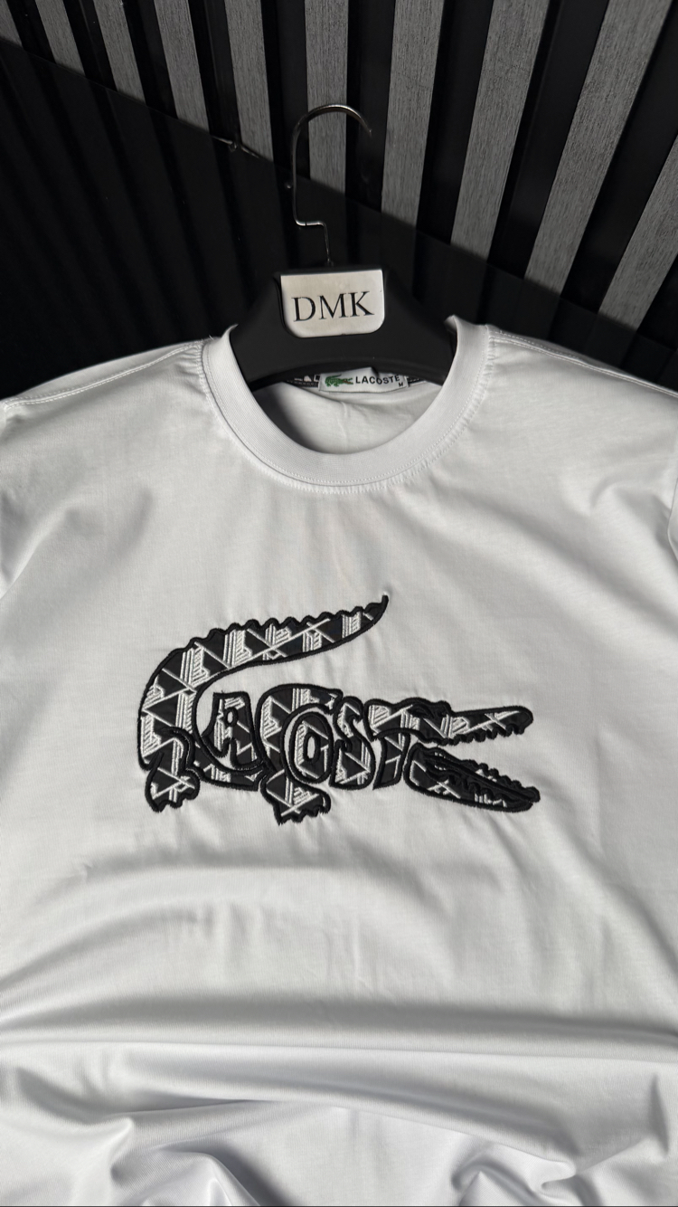 Lacoste t-shırt beyaz