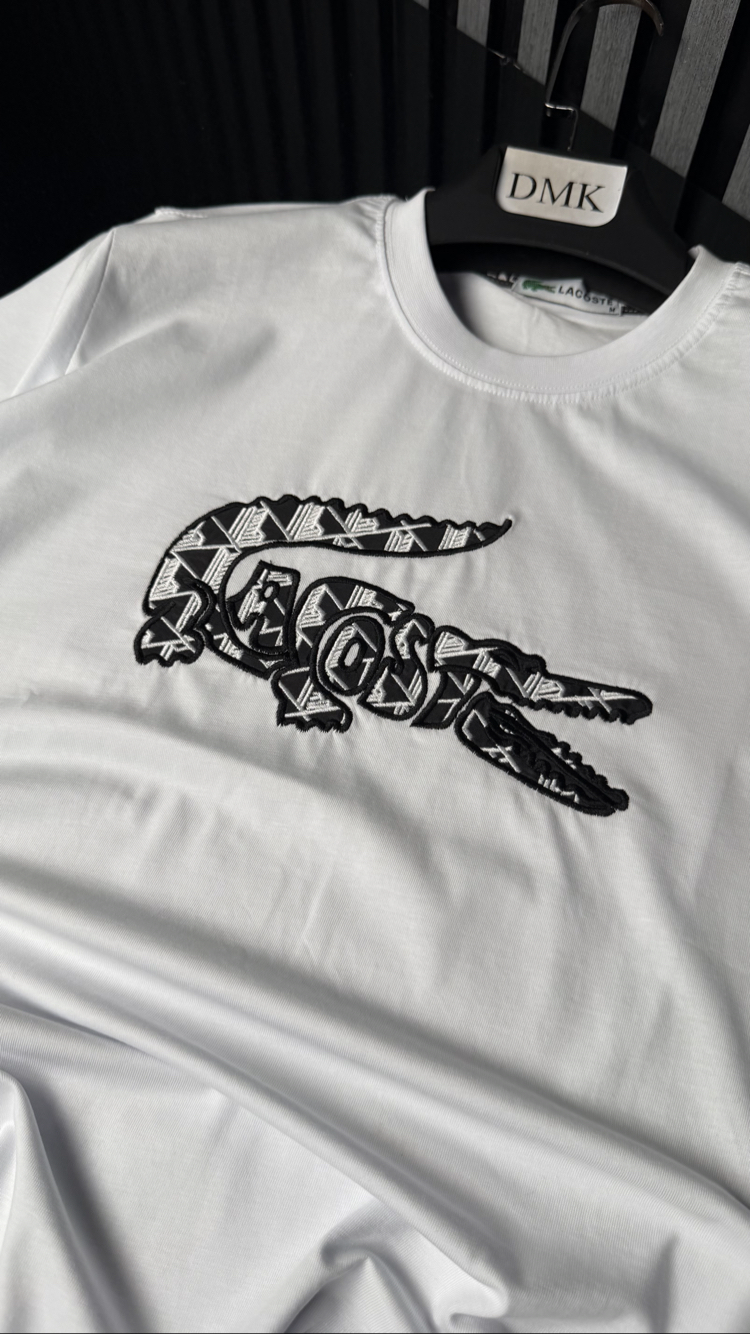 Lacoste t-shırt beyaz