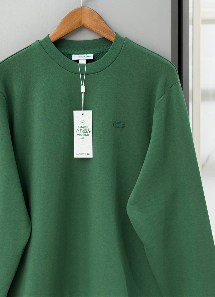 Lacoste Classic Fit Sweat Green