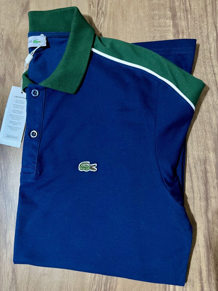 Lacoste Yeşil Omuz Detaylı