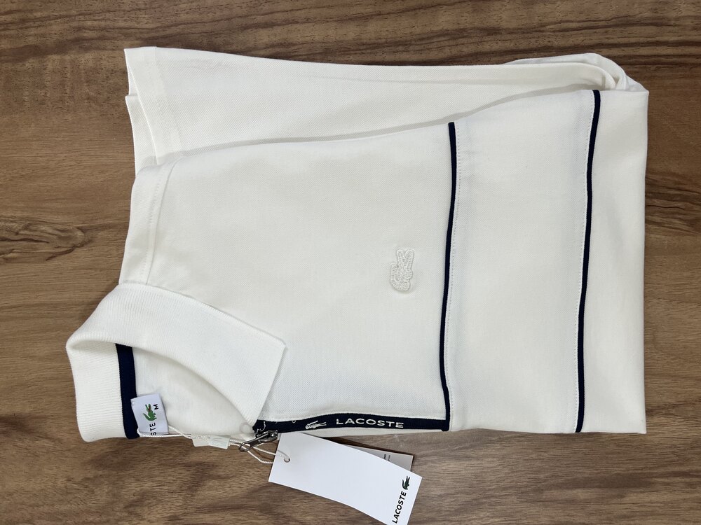 Lacoste Beyaz Fermuarlı