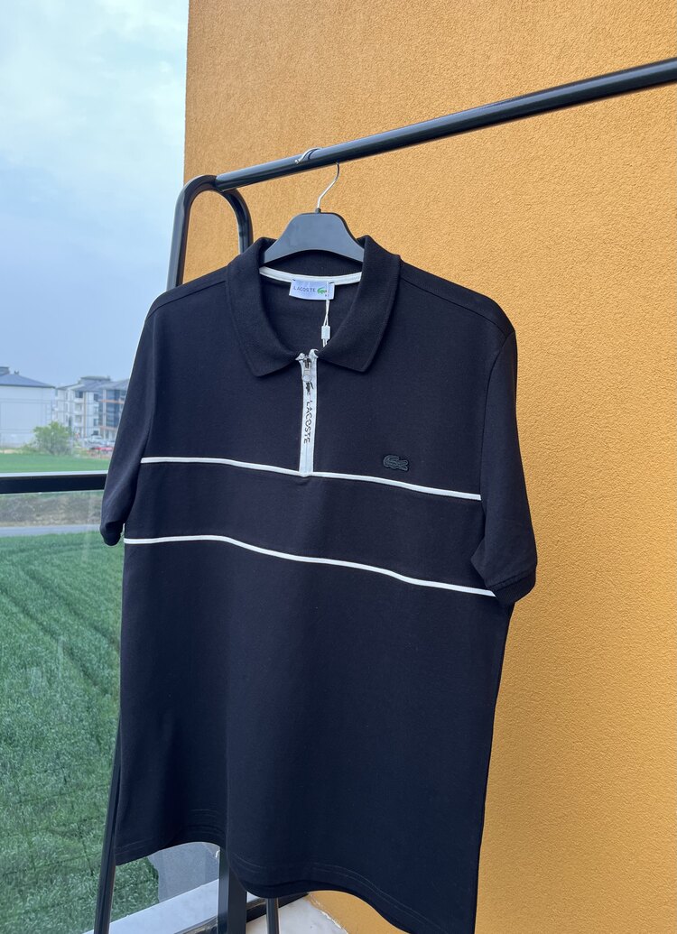 Lacoste Siyah Fermuarlı