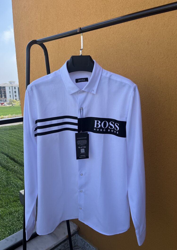 Boss Beyaz Gömlek