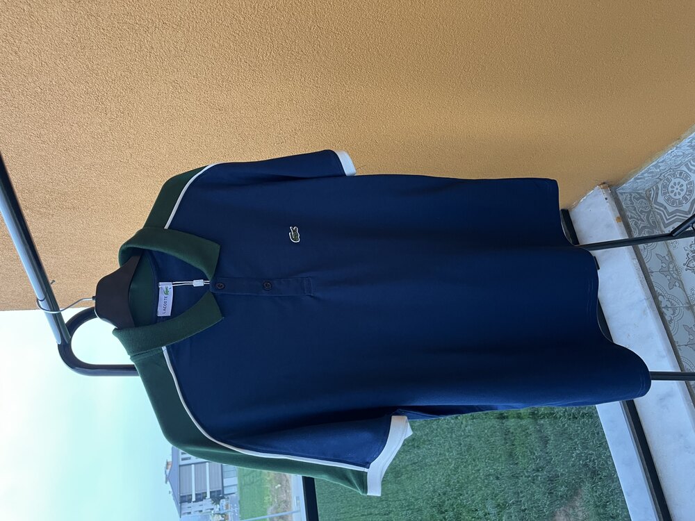 Lacoste Yeşil Omuz Detaylı