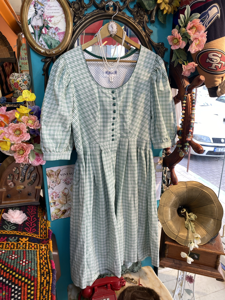 Vintage Bavyera elbise 