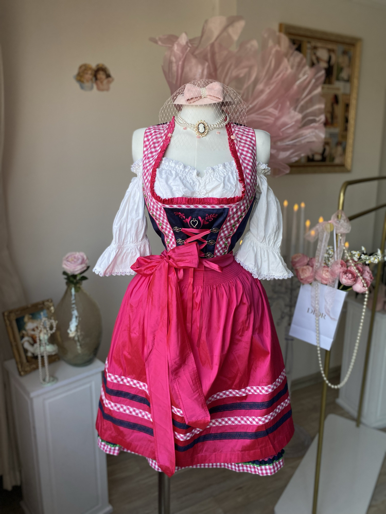 Vintage Bavyera elbise 