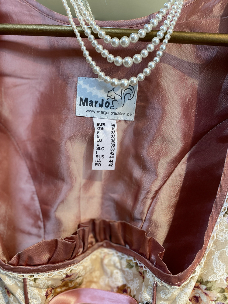 Vintage Bavyera elbise 