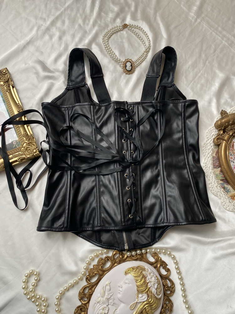 Vintage deri premium korse