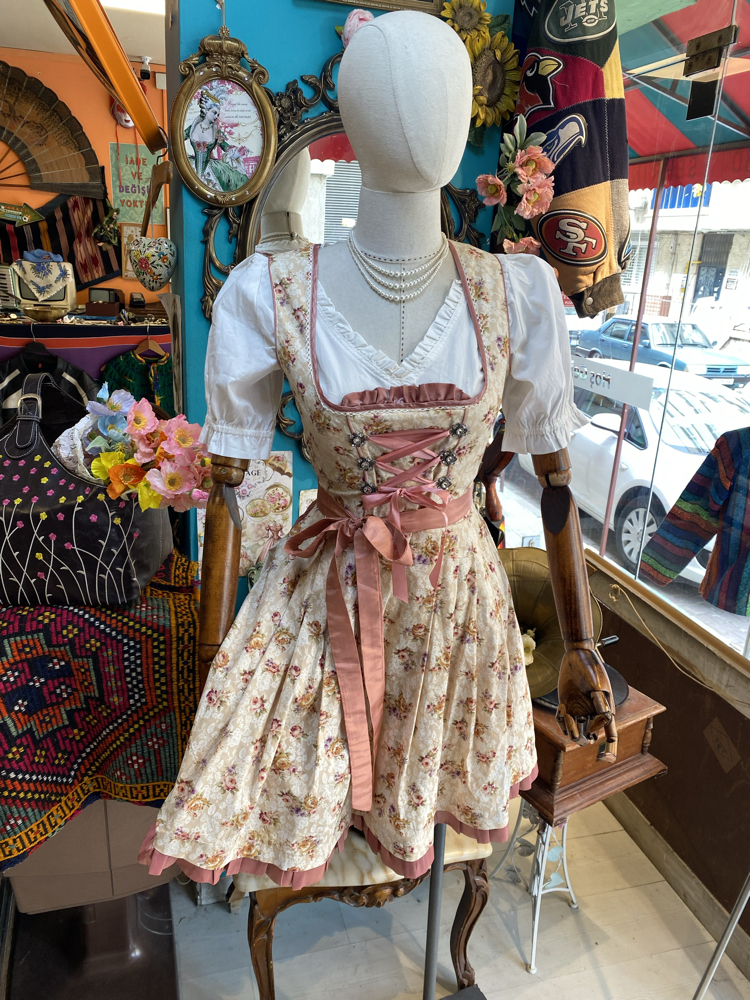 Vintage Bavyera elbise 