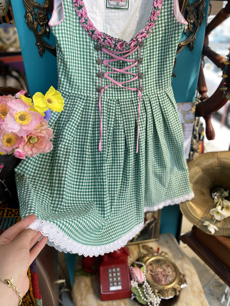 Vintage Bavyera elbise 
