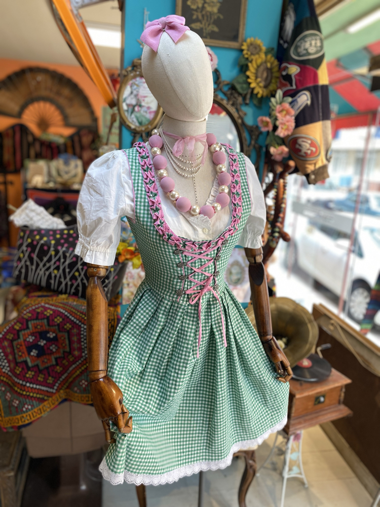 Vintage Bavyera elbise 