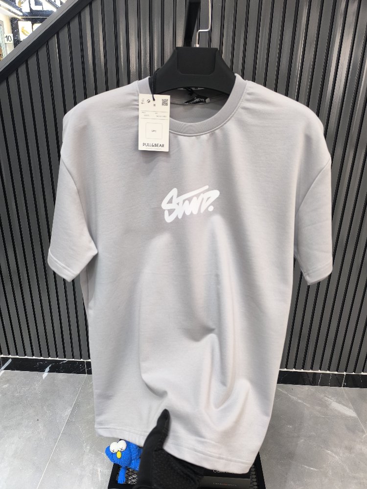 PULL&BEAR (STWD) PREMİUM OVERSİZE TİŞÖRT 