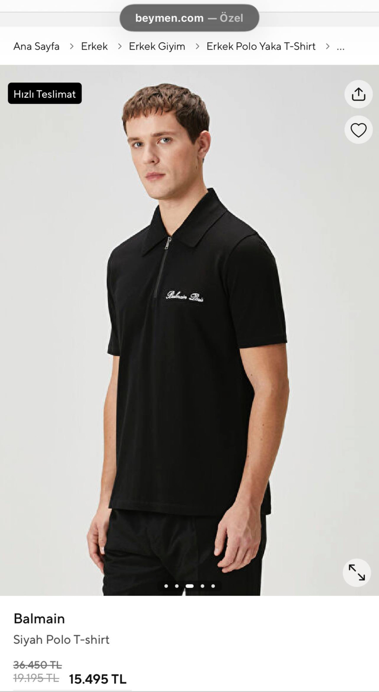 BALMAIN PREMIUM POLO YAKA 