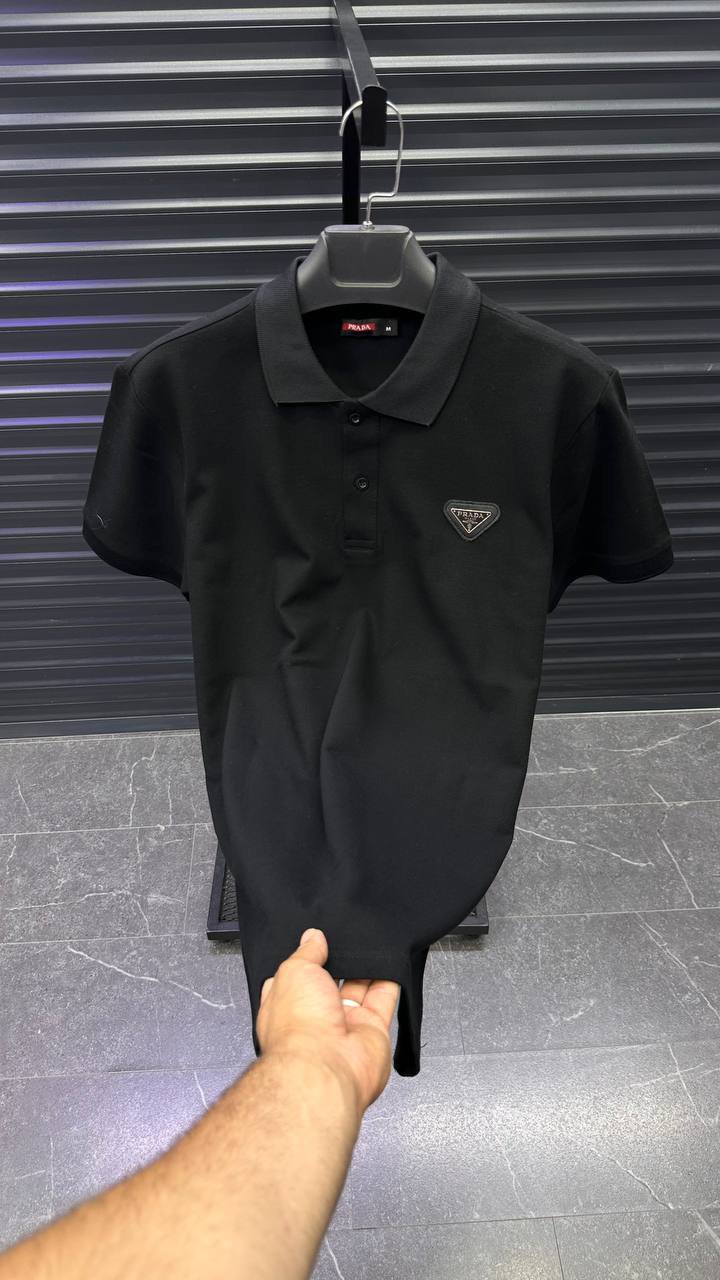 Demir Logo Detaylı Lüks Polo Yaka