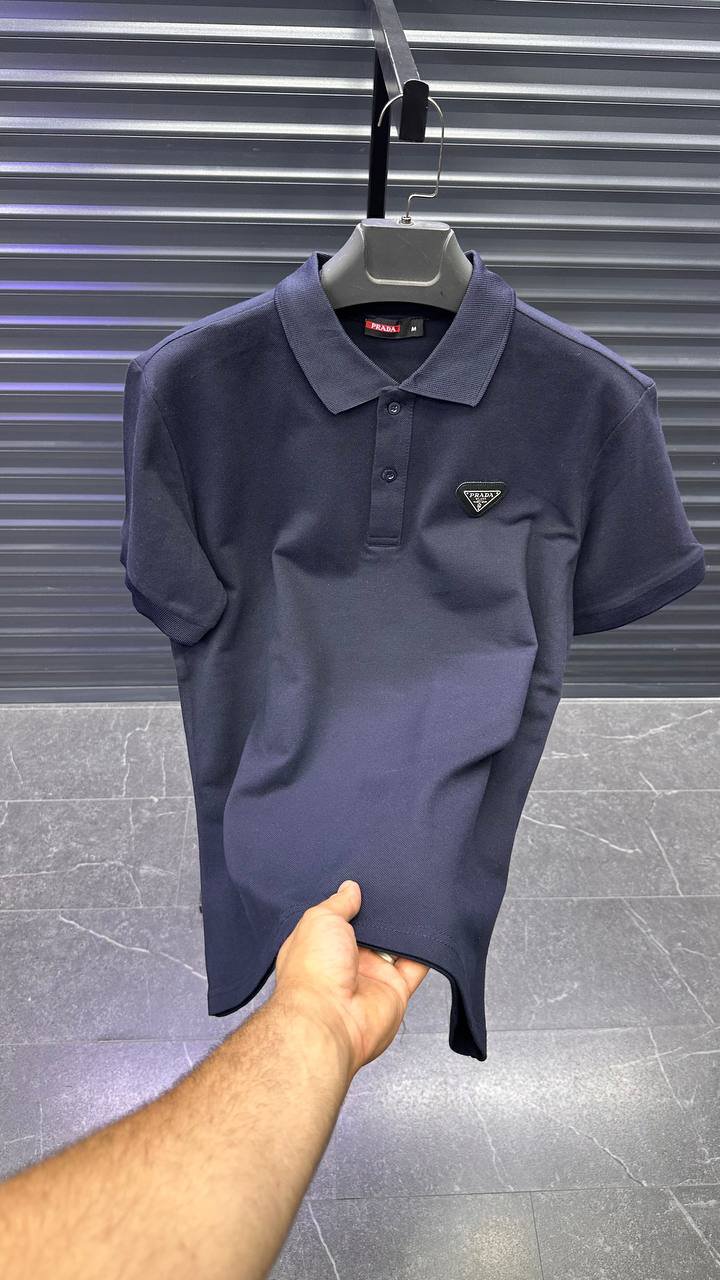 Demir Logo Detaylı Lüks Polo Yaka