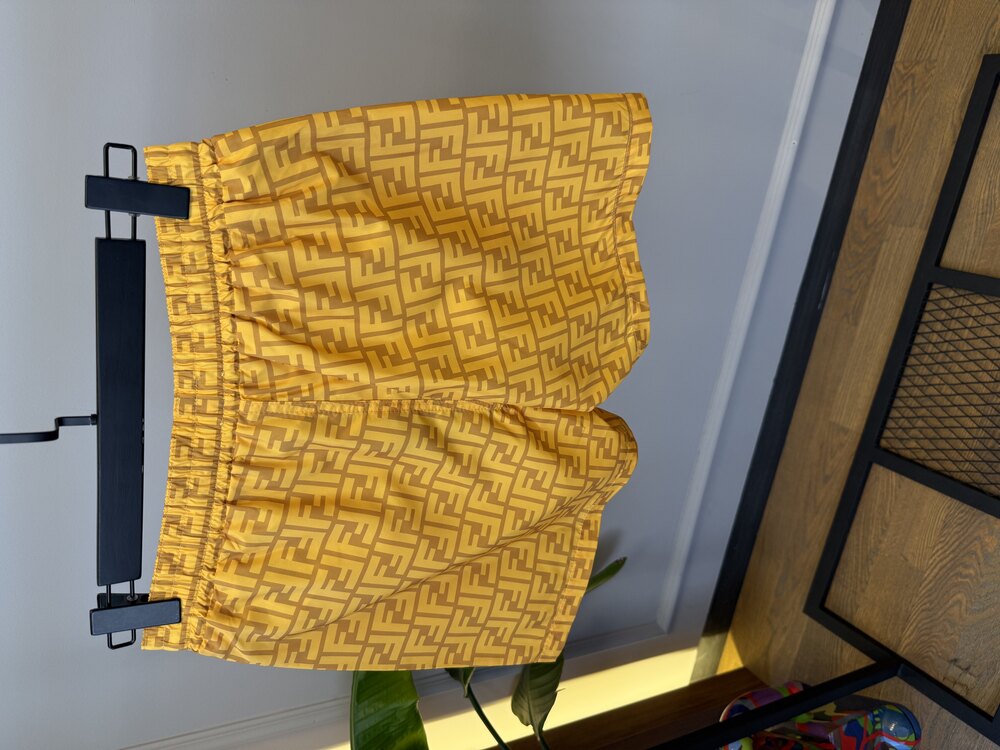 FND - Swimsuit - FF Motif - Yellow