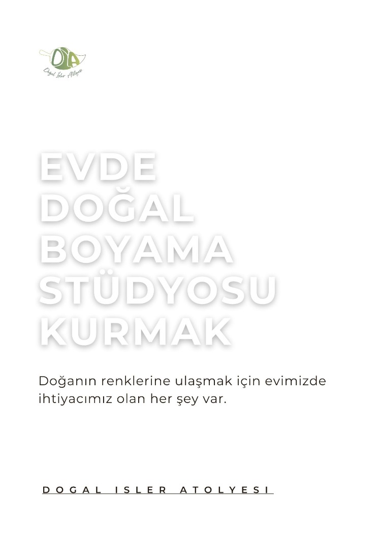 Evde Doğal Boyama Stüdyosu Kurma Rehberi