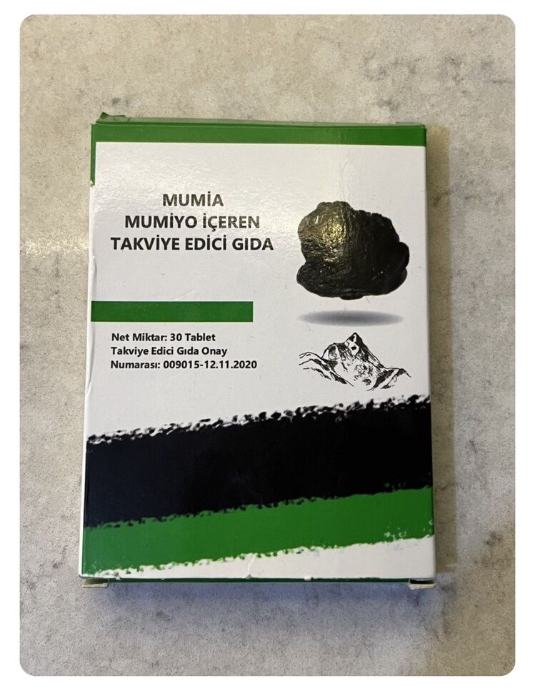 Mumiyo tablet