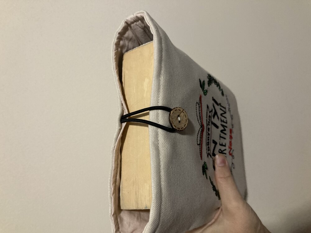 Öğretmenler günü hediyesi kitap kılıfı