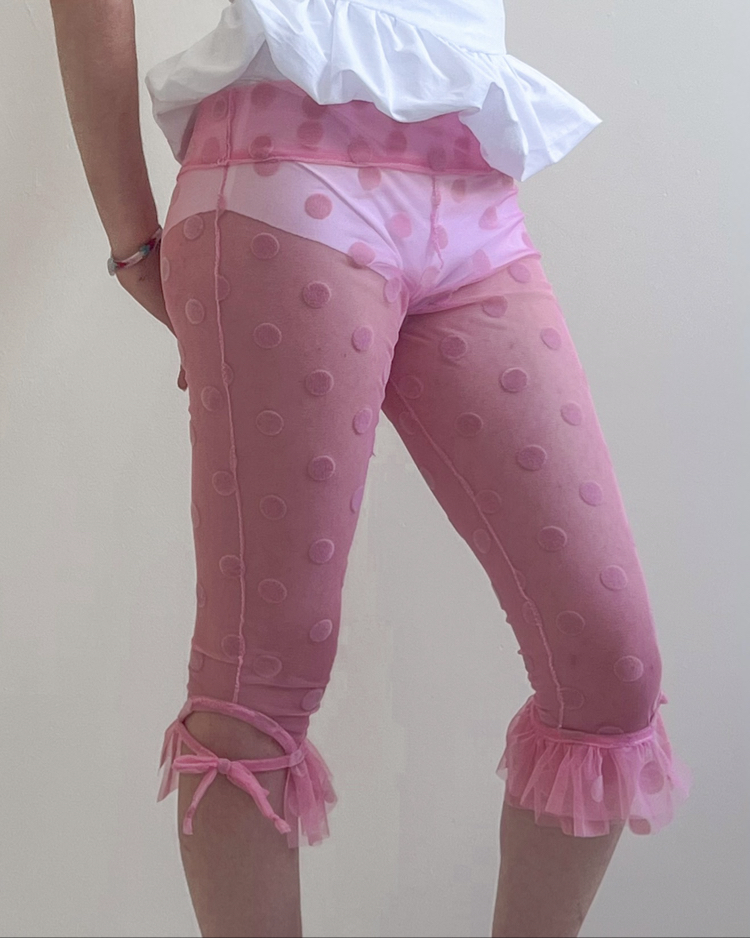 Polka Dolly Tights