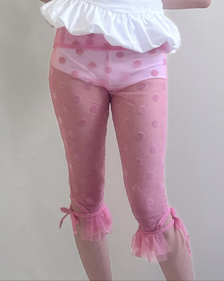 Polka Dolly Tights