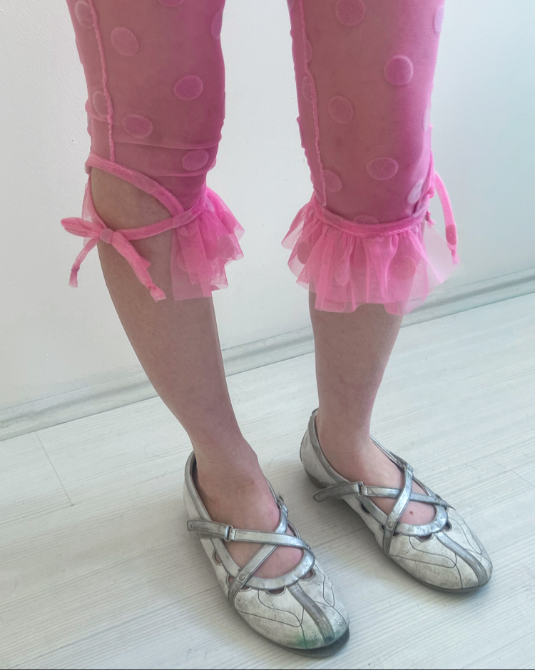 Polka Dolly Tights
