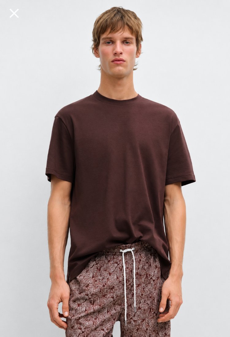 Massimo Dutti Basic T-shirt