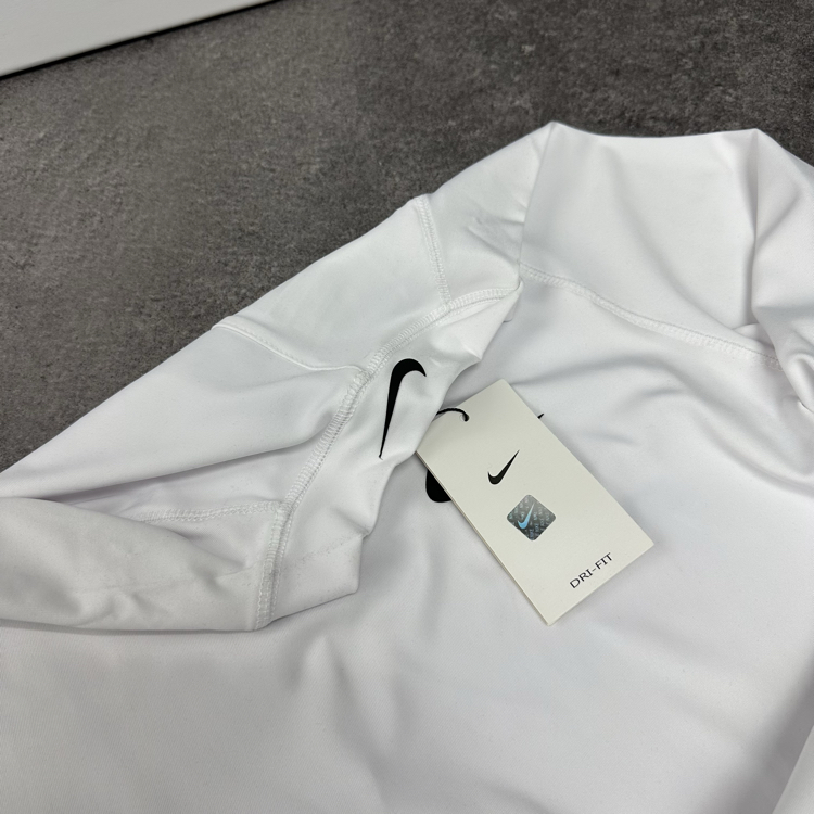 Nike Dri-Fit Yarım Fermuar Performance Sweat | Beyaz NK3045