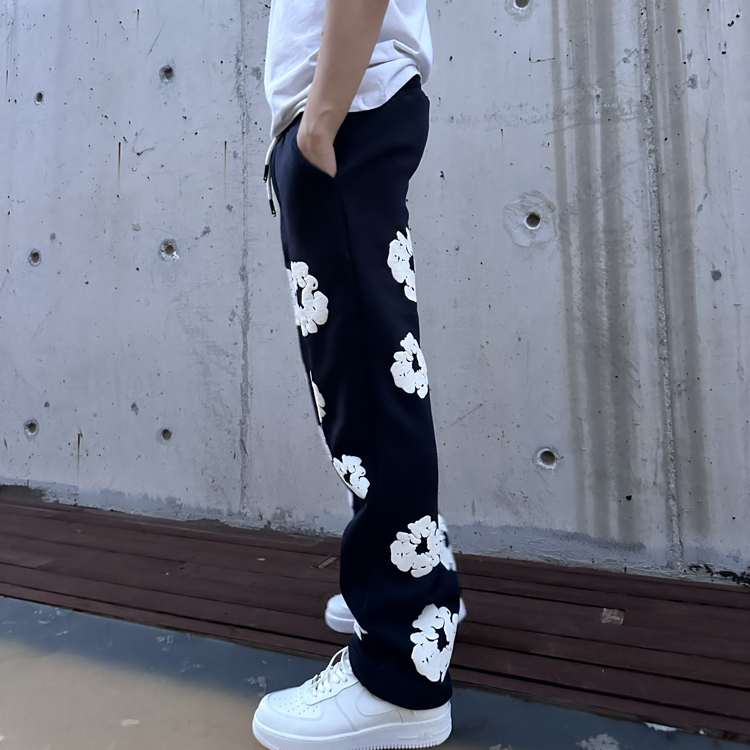 D.Tears Baggy Fit Eşofman | Lacivert D01