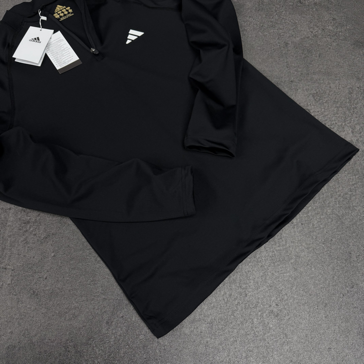 Adidas Dri-Fit Yarım Fermuar Performance Sweat | Siyah