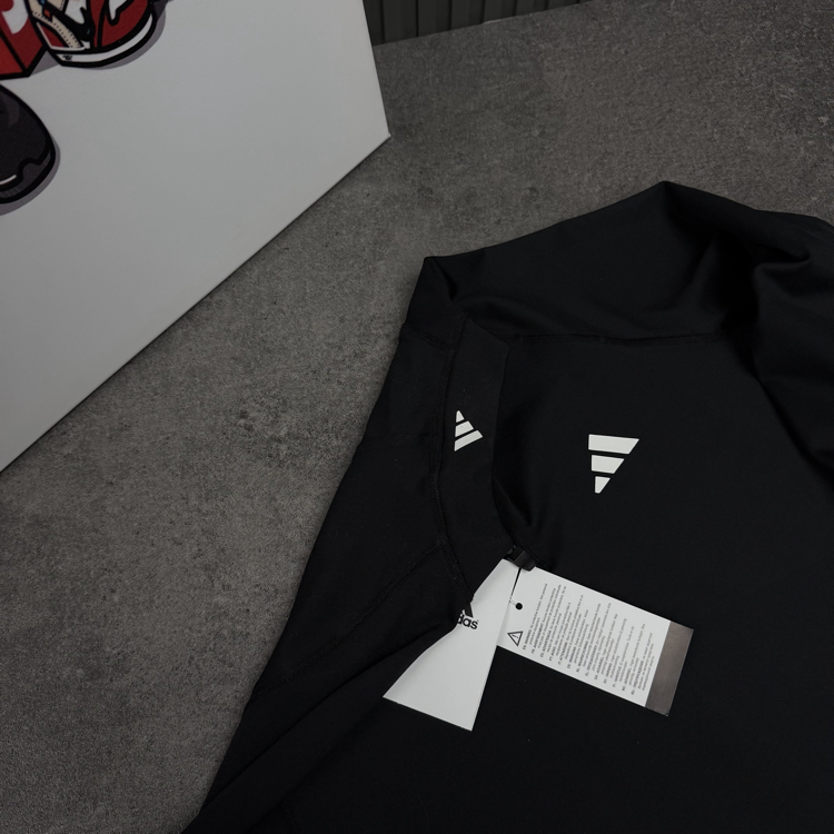 Adidas Dri-Fit Yarım Fermuar Performance Sweat | Siyah