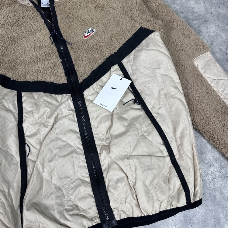 Nike Full Zip Sherpa | Kahverengi
