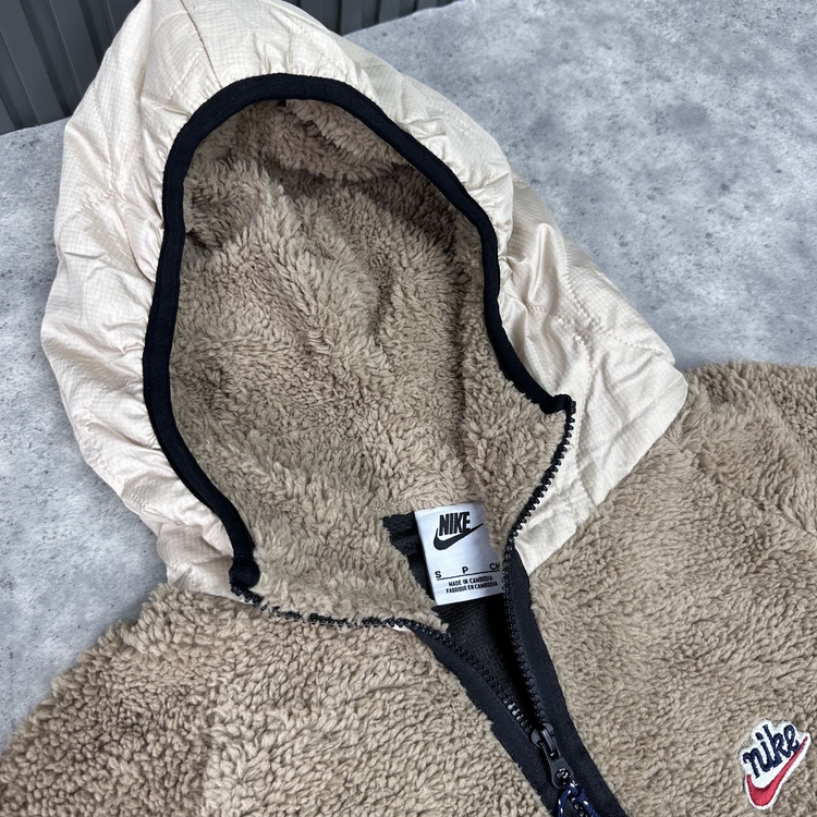 Nike Full Zip Sherpa | Kahverengi