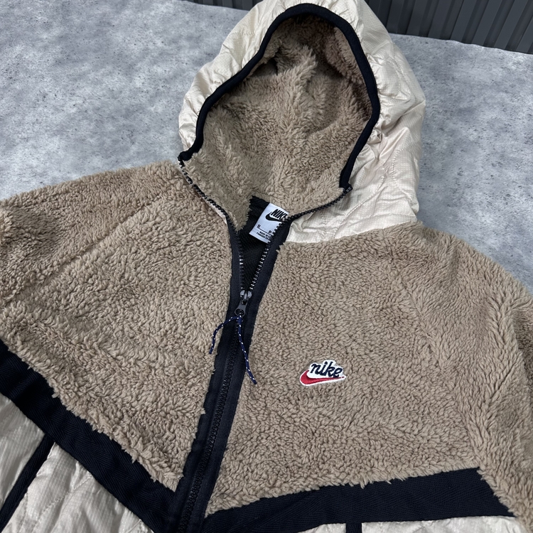 Nike Full Zip Sherpa | Kahverengi
