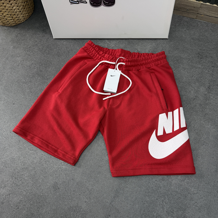 Nike Big Swoosh Logo Şort | Kırmızı