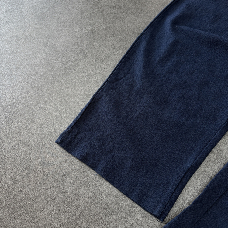 Zara Ham Keten Pantolon | Lacivert