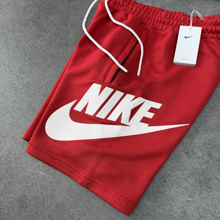 Nike Big Swoosh Logo Şort | Kırmızı