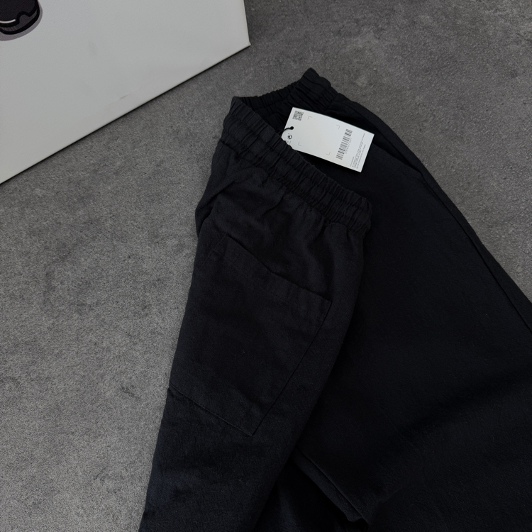 Zara Ham Keten Pantolon | Siyah