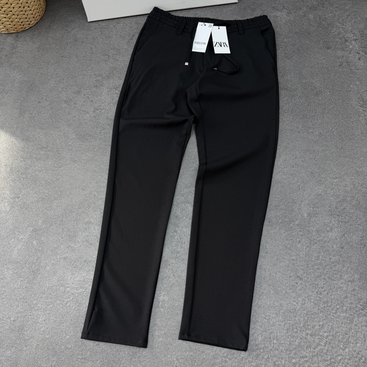 Zara Boyfriend Full Lycra Kumaş Jogger | Siyah