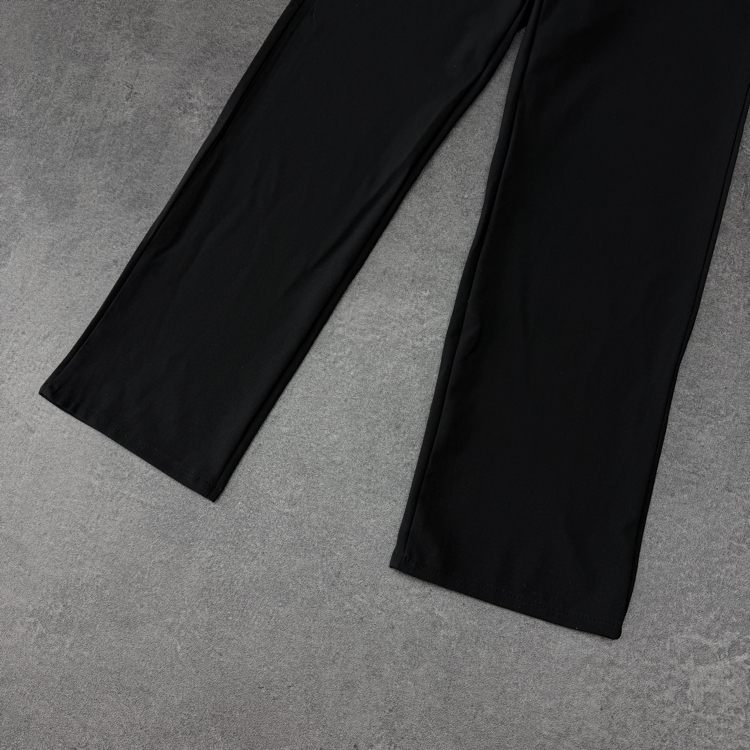 Zara Baggy Fit Pilesiz Kumaş Pantolon | Siyah