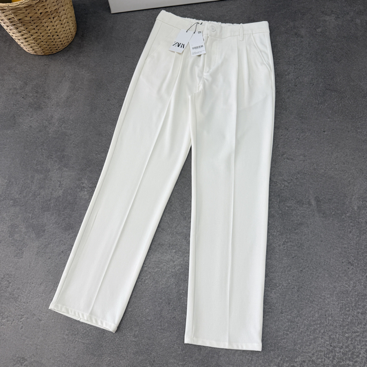 Zara Baggy Pantolon | Oversize Gömlek Kombin (Siyah/Fildişi)