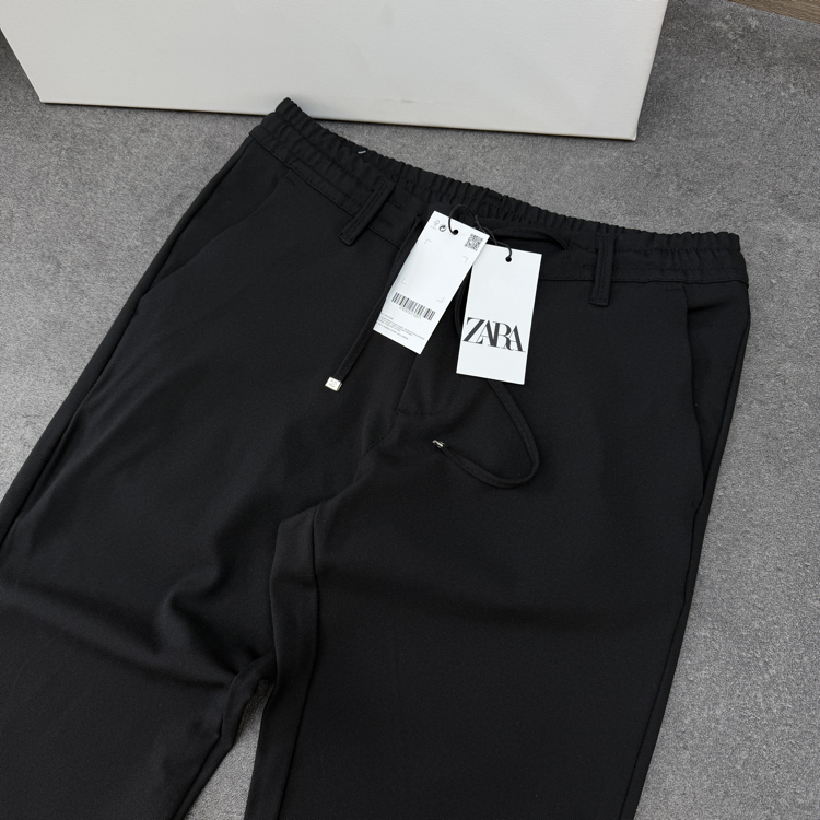 Zara Boyfriend Full Lycra Kumaş Jogger | Siyah