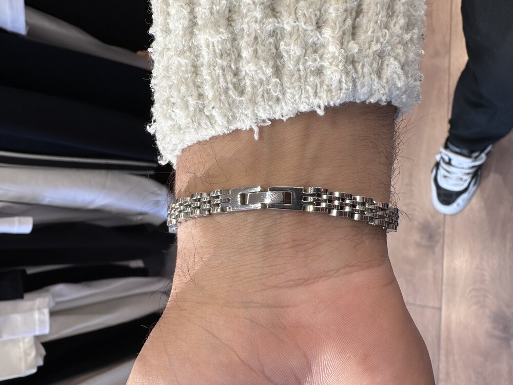GÜMÜŞ RENK ROLEX BİLEKLİK