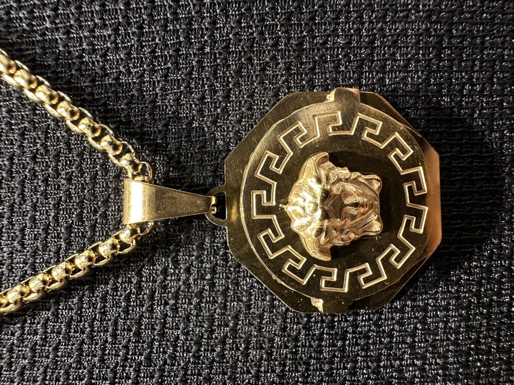 MEDUSA GOLD KOLYE