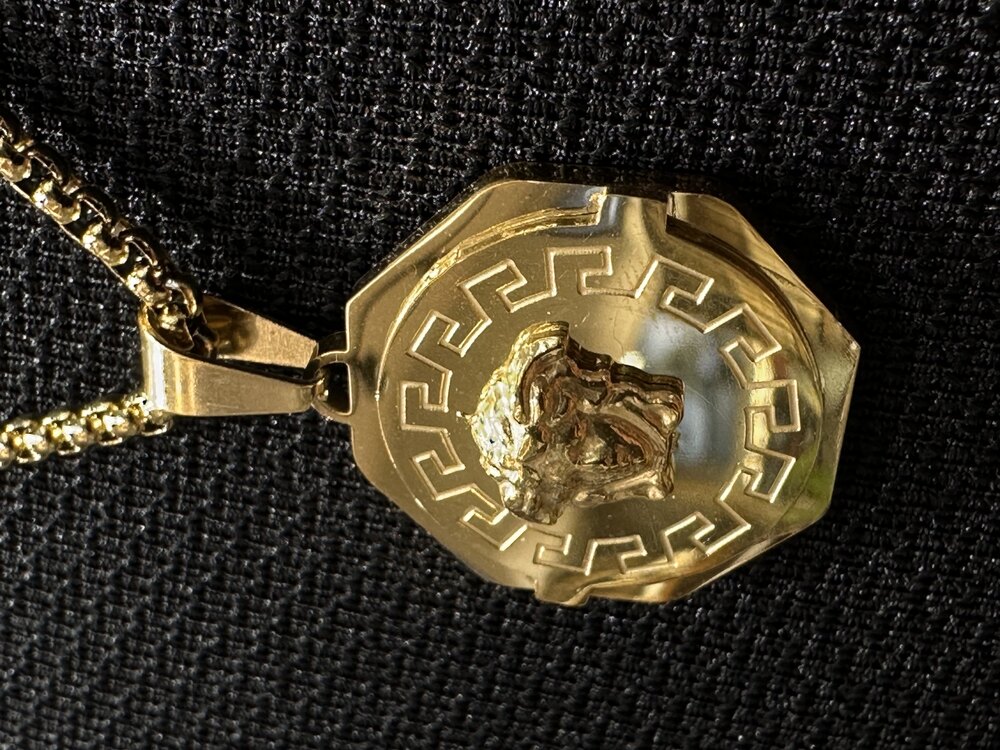 MEDUSA GOLD KOLYE