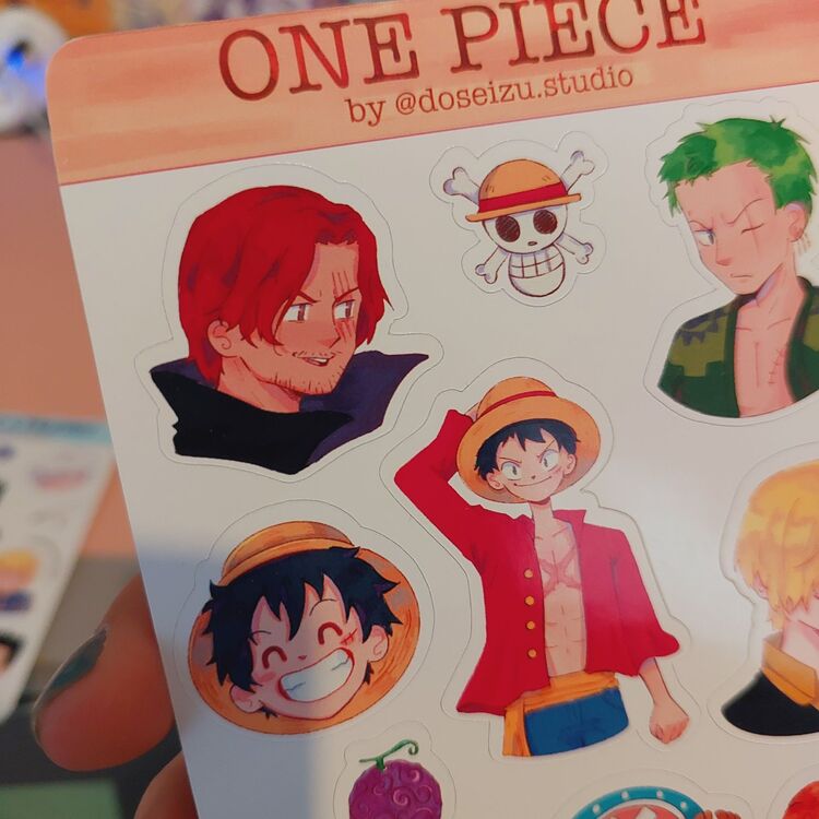 One Piece Sticker Seti