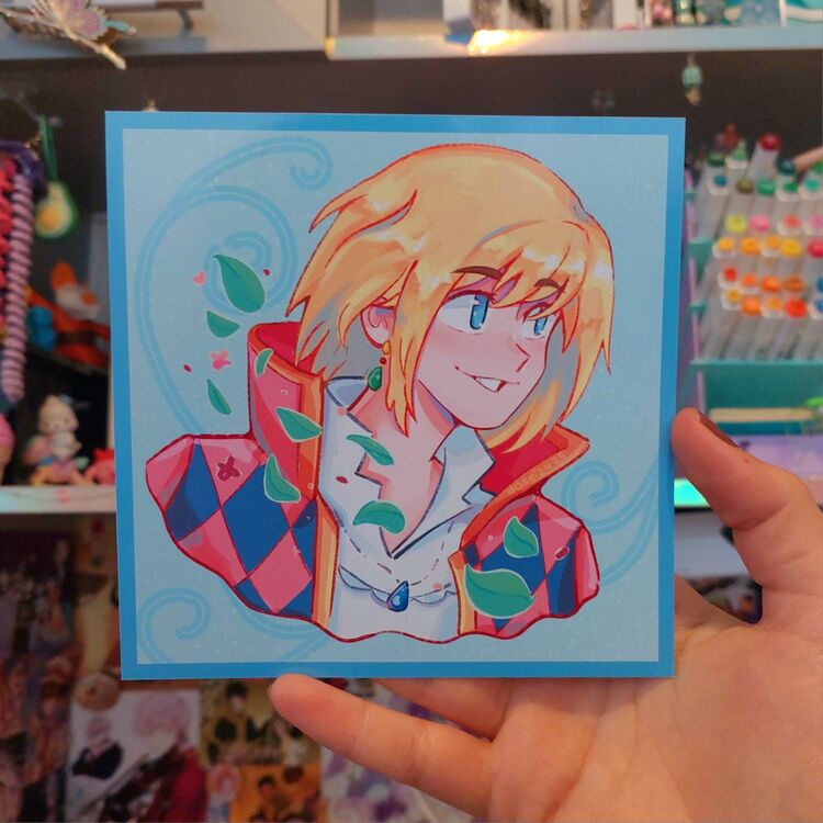 Howl Art Print
