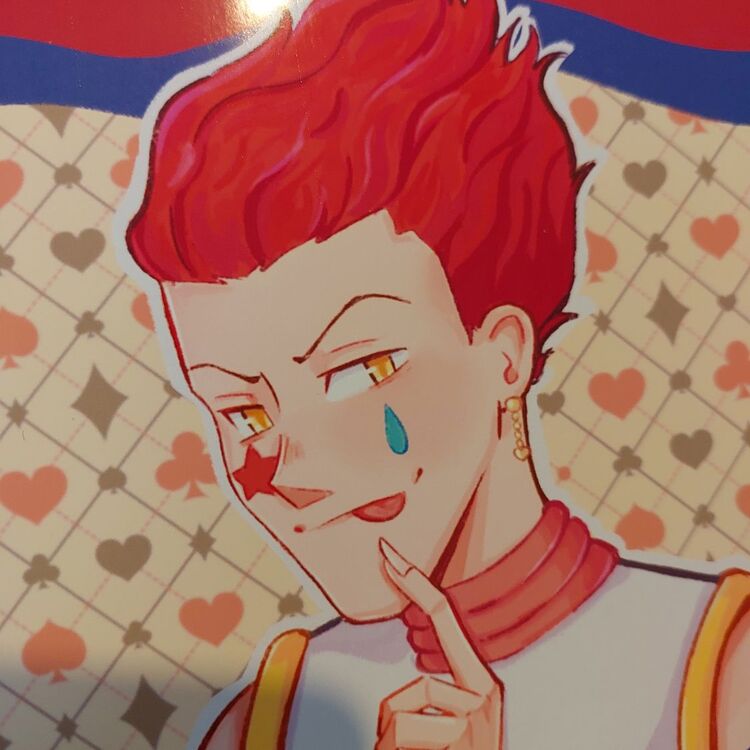 Hisoka Art Print (❌Bitince Tekrar Üretilmeyecek)